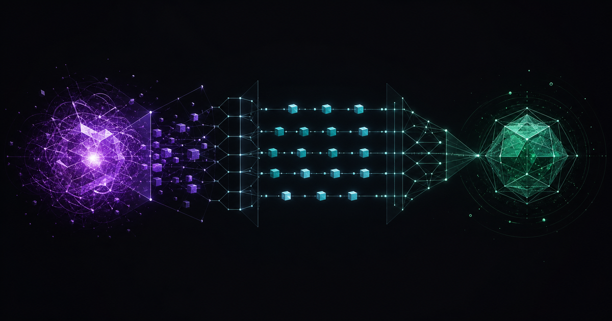 A dense problem decomposing into small execution units before recombining for verification
